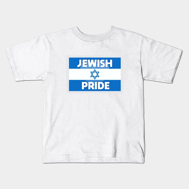 Jewish Pride Kids T-Shirt by Dale Preston Design